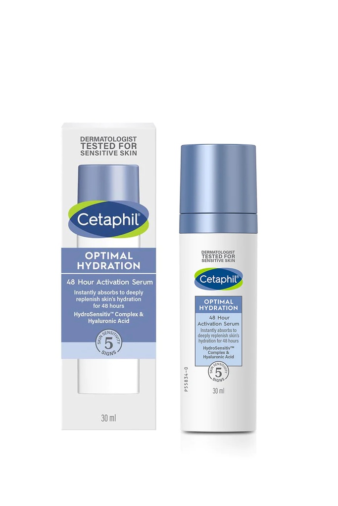 [T794011-Not Specified] Cetaphil Optimal Hydration 48H Activation Serum - Deep Hydration Serum for Sensitive Skin 30ml