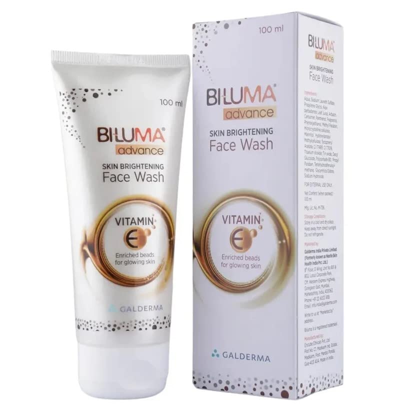 [Ceta..16] Cetaphil Galderma Bi-Luma Advance Skin Facewash - 100 ML With Vitamin E And Aloe Vera -For Even Skin Tone