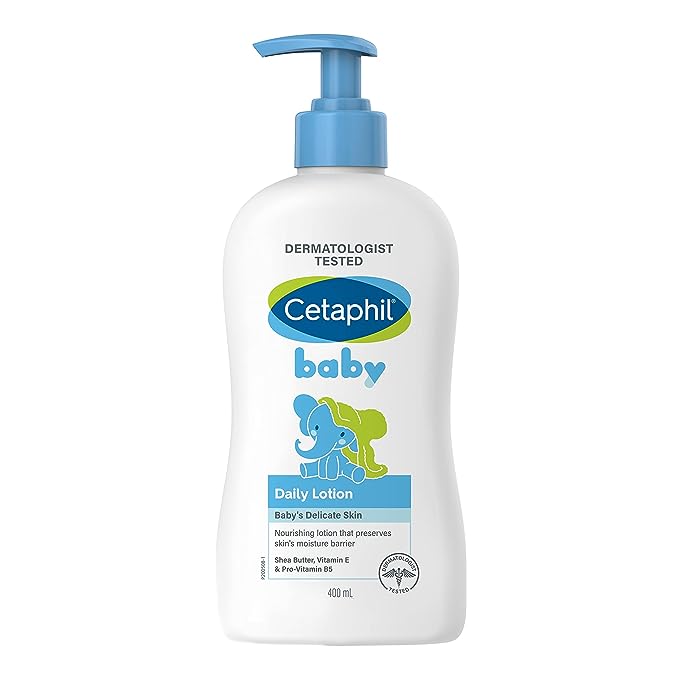 [Ceta..19] Cetaphil Baby Daily Lotion - Gentle Fragrance Free Moisturizing Lotion for Baby Sensitive Skin 400ml