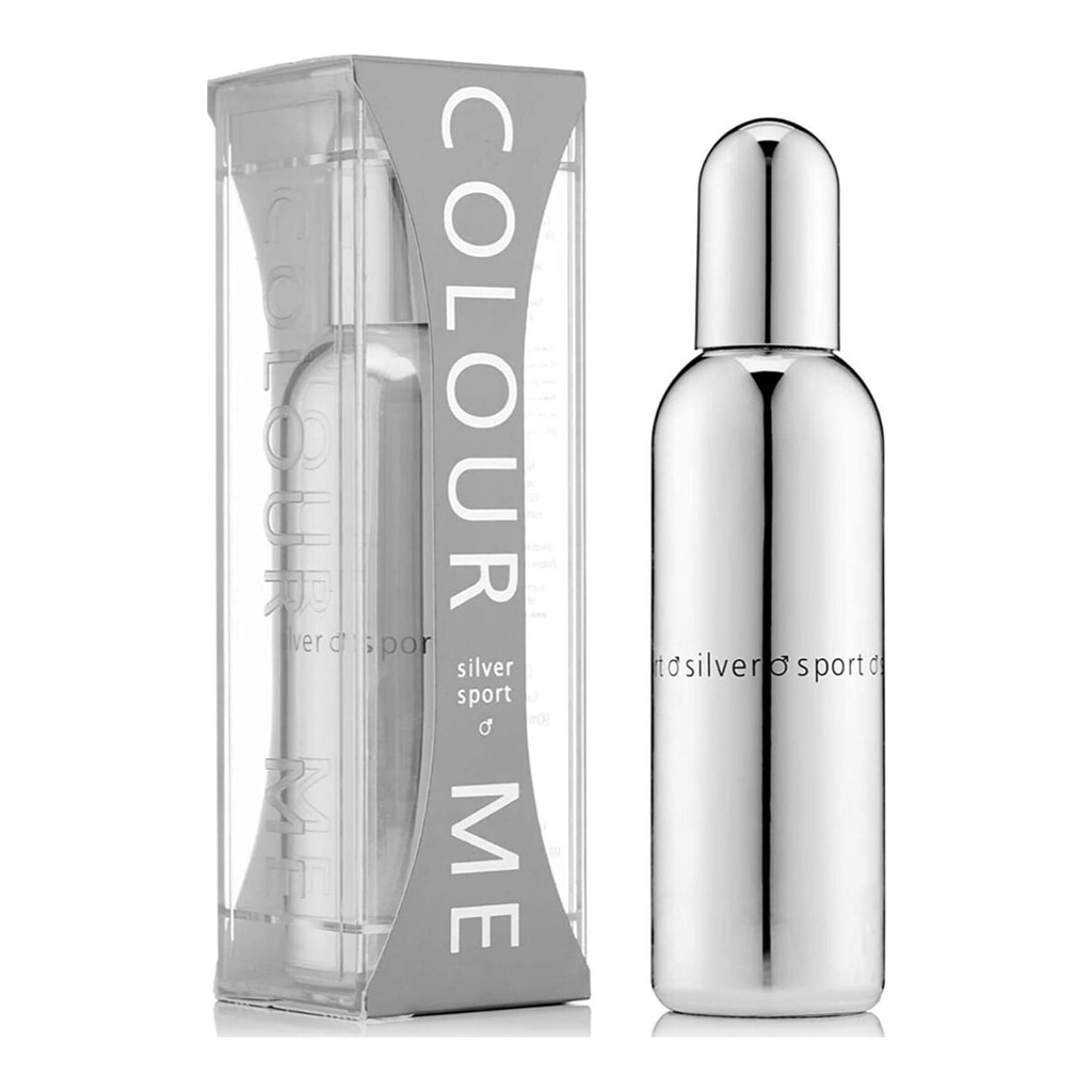 [PerfumeAvenue-008] Colour Me Homme Silver Sport Edt 90Ml