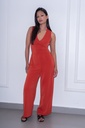 BASEMARK SOLID WIDE LEG JUMPSUIT FOR WOMEN
