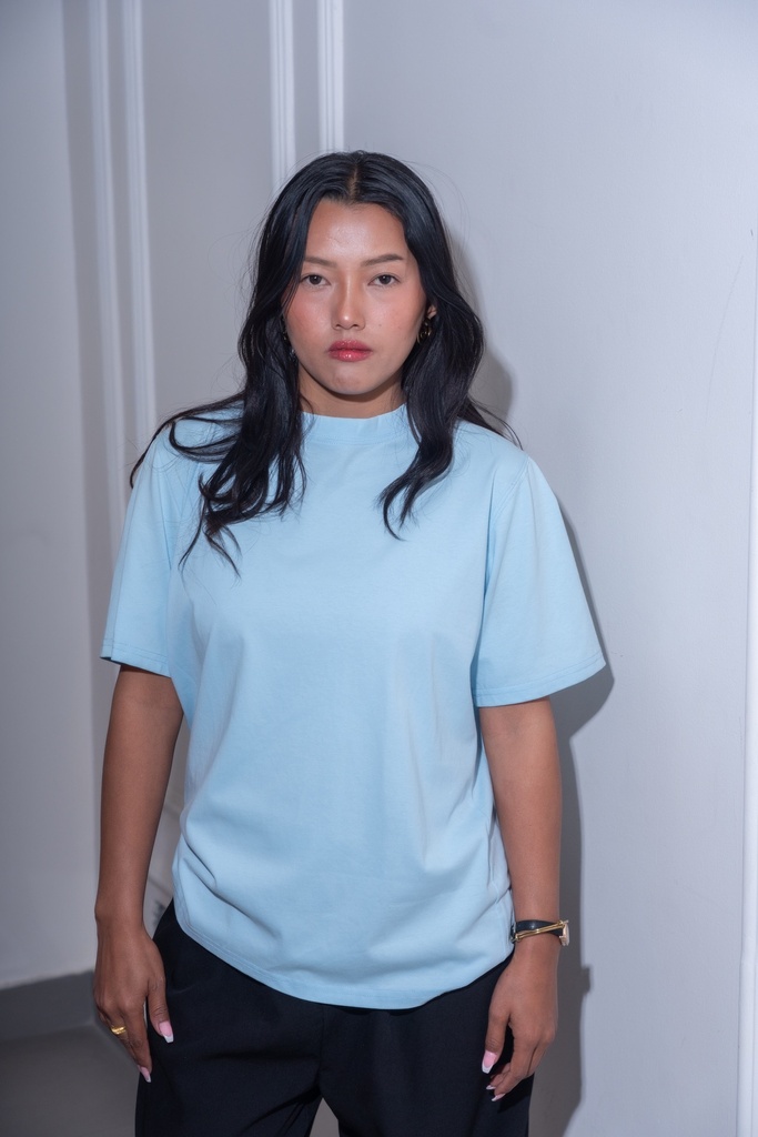 [1512586617-1771826659952-1] BASEMARK OVERSIZE TEE FOR WOMEN