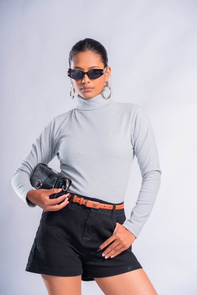 [1512484679-1771489105394-13] BASEMARK HIGH NECK TEE FOR WOMEN