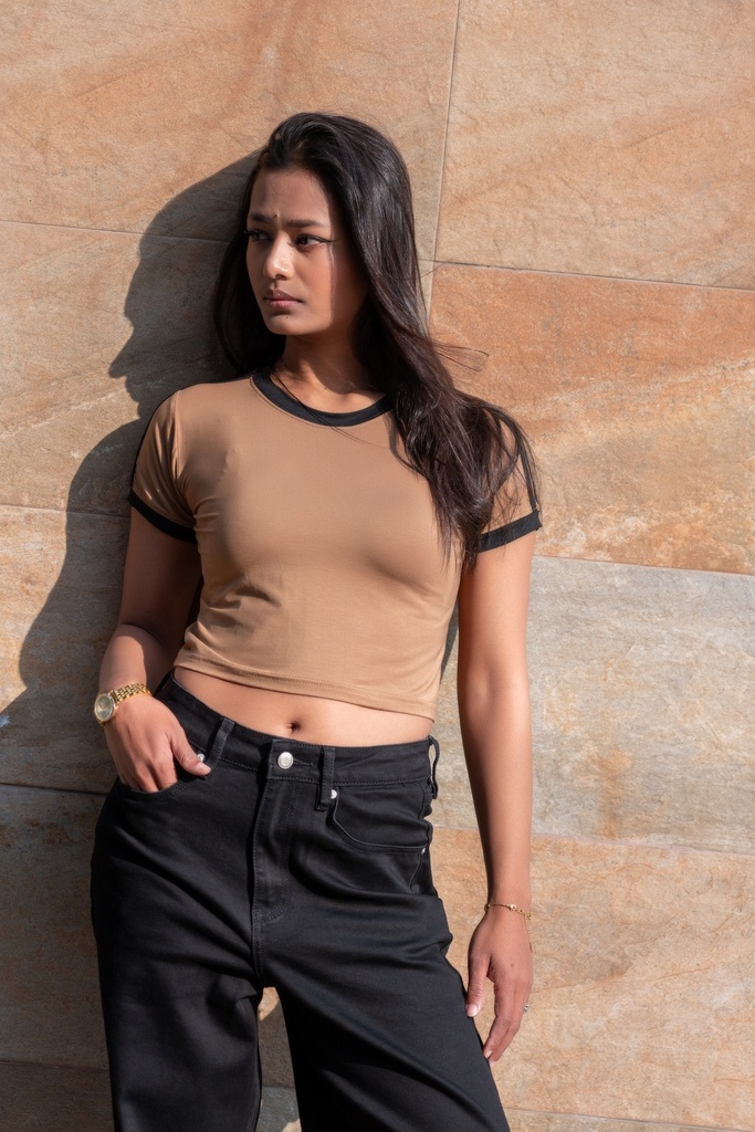 [1512435799-1771479415987-0] BASEMARK HALF TEE FOR WOMEN FOR WOMEN