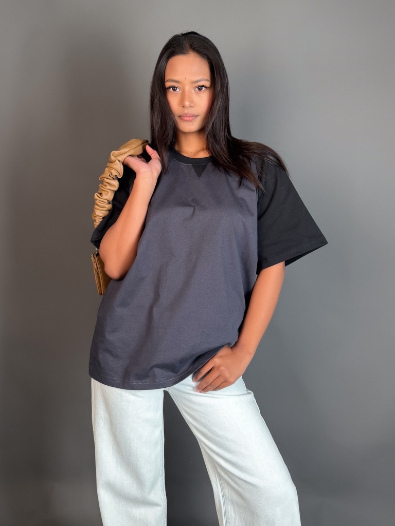 [1512280509-1770983415663-12] BASEMARK RAGLAN COTTON TEE FOR WOMEN