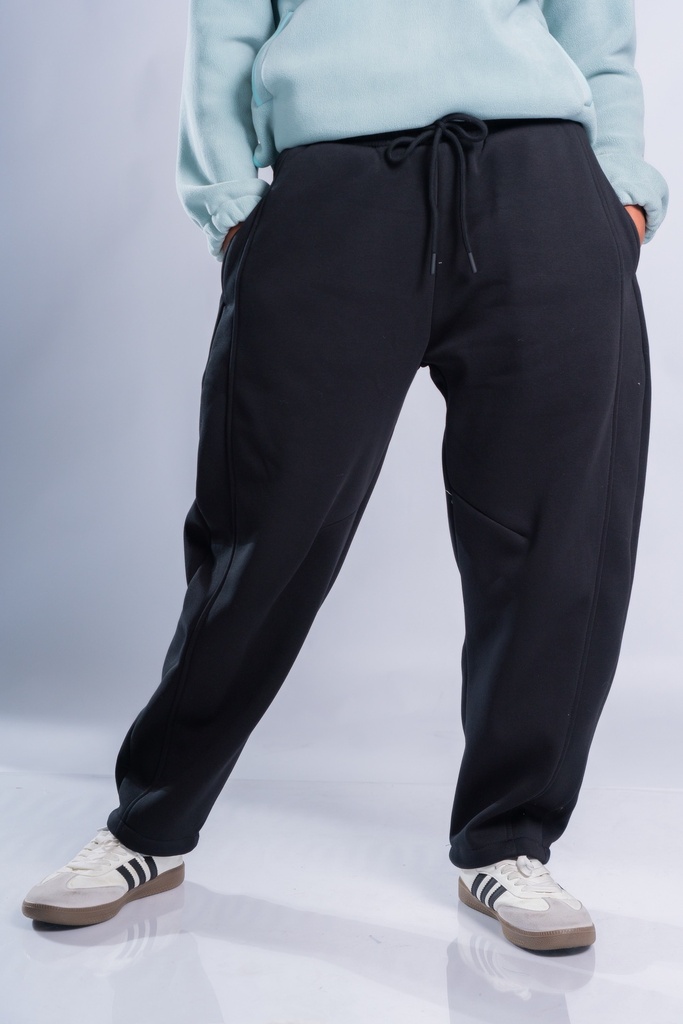 [512699884-1769768624478-0] BASEMARK PANEL BARREL TROUSER FOR WOMEN