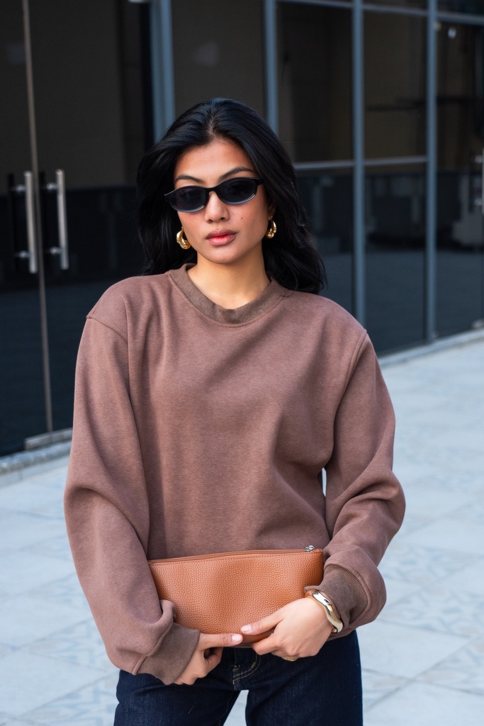BASEMARK BARREL SWEATSHIRT FOR WOMEN