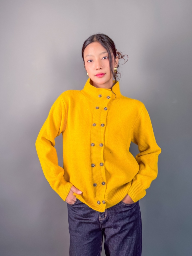 BASEMARK ACRYLIC SWEATER FOR WOMEN