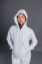 BASEMARK FITTED ZIP-UP HOODIE FOR WOMEN