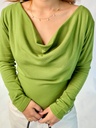 BASEMARK FLEECE COWL TOP FOR WOMEN