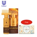 Indulekha Bringha Oil 100% Ayurvedic Oil - 50ml (with Free Camay Soap 100g)