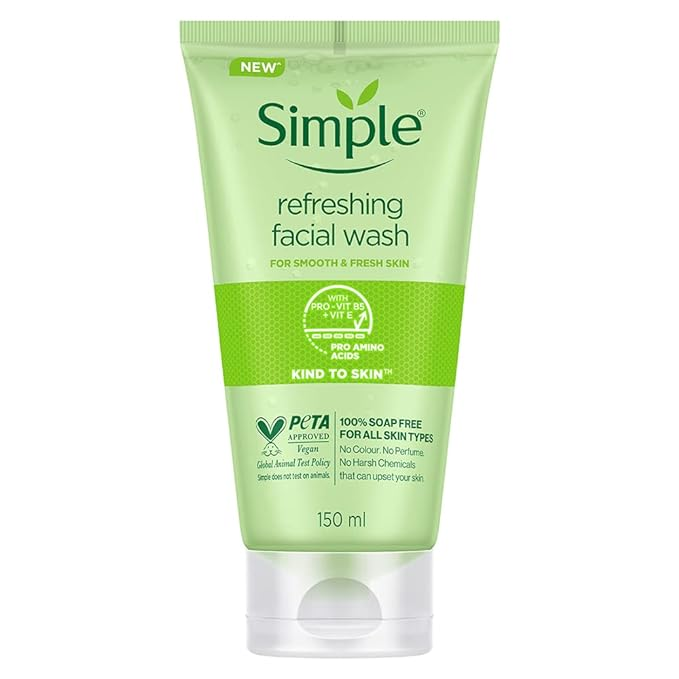 Simple Kind to Skin Refresh Facial Wash 150ml