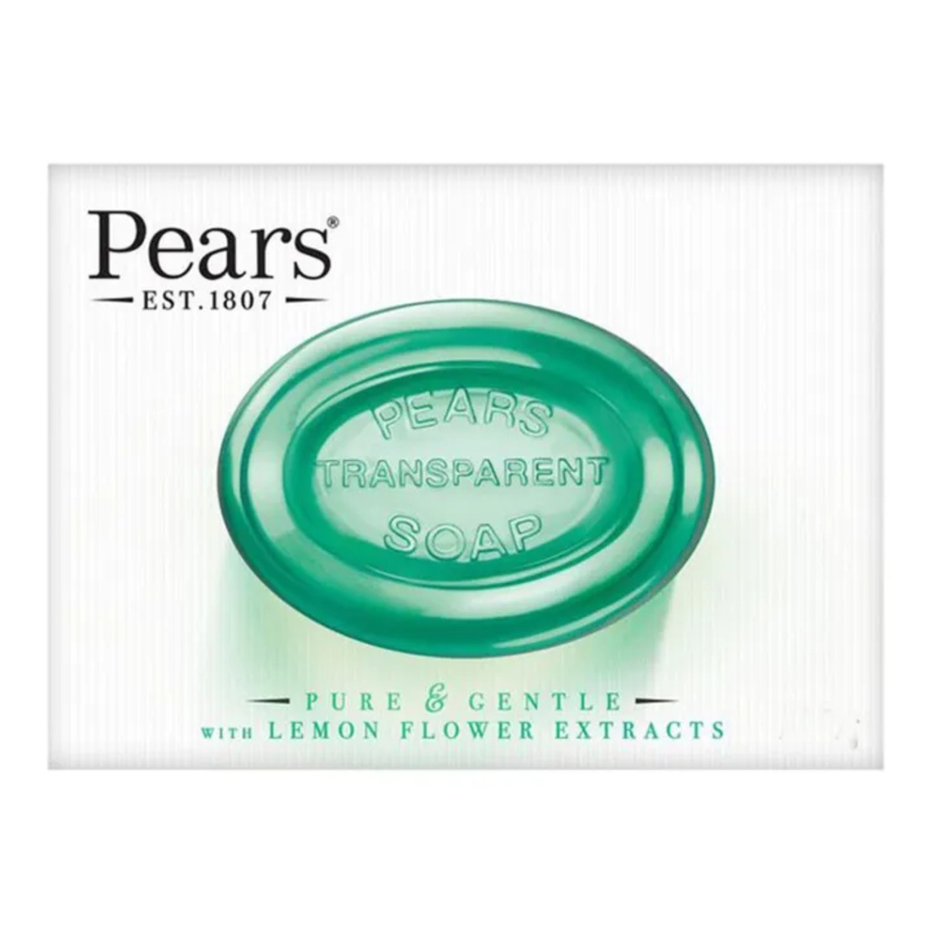 Pears Oil Clear Bar Soap With Lemon Flower Extracts- 125g Pack Of 12