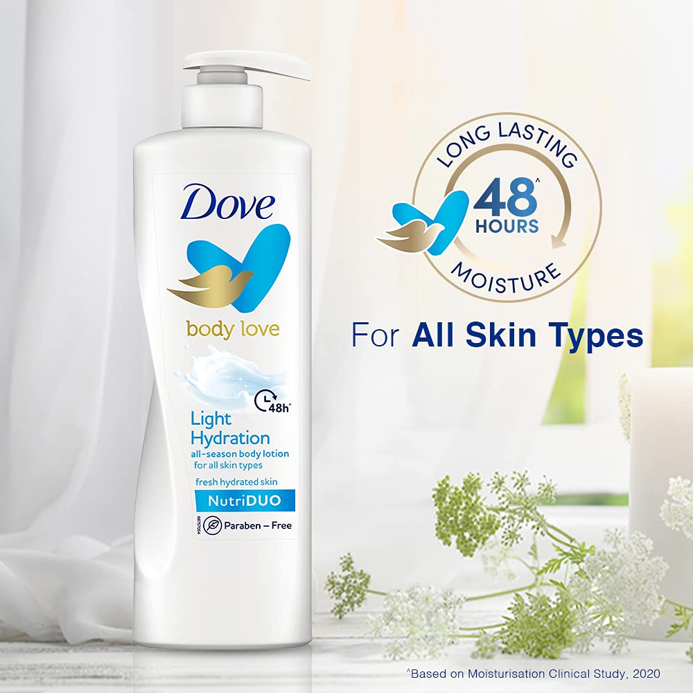 Dove Body Love Lotion Light Hydration 400ml