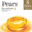 Pears P&G Plants Oil Soap Bar 125G*5PC