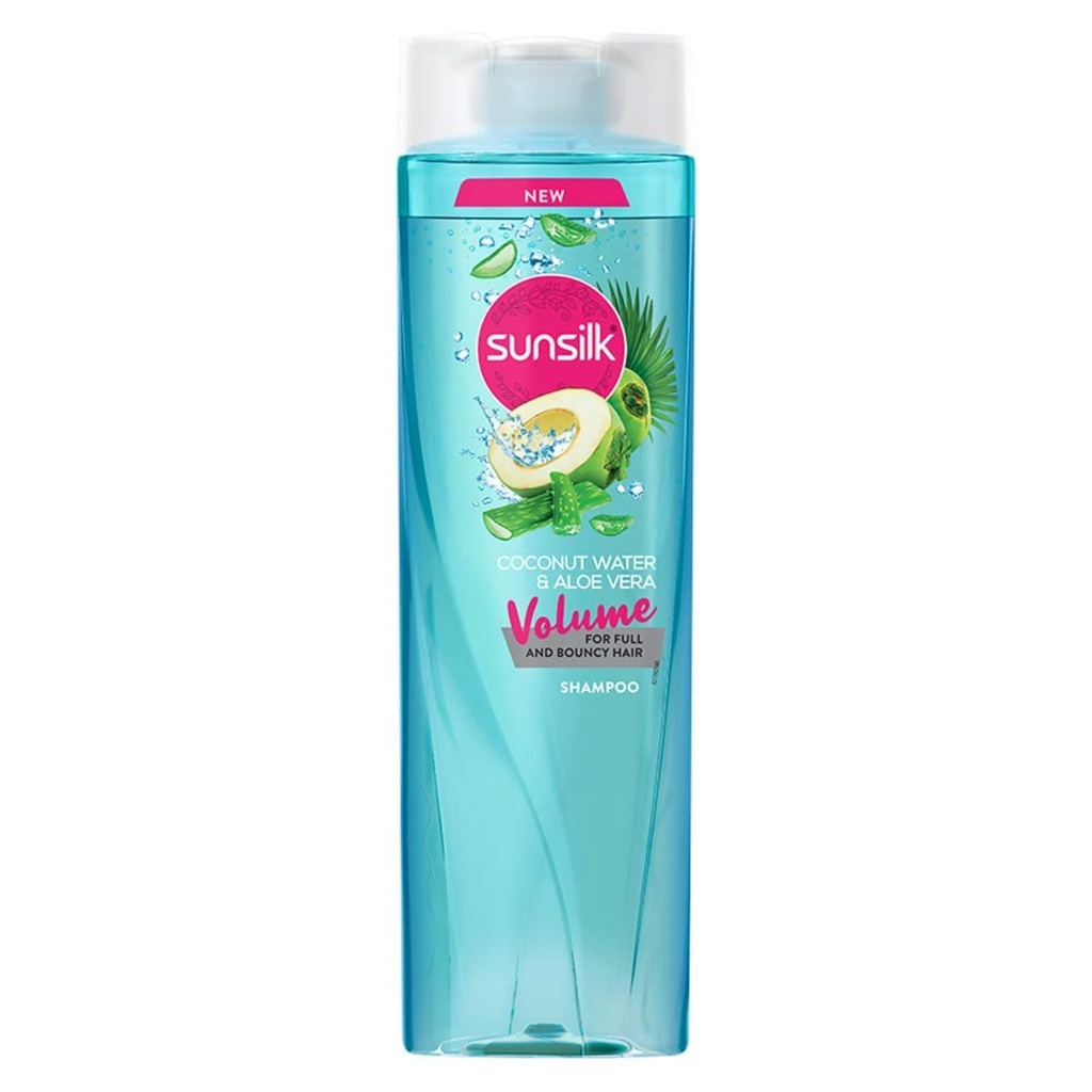 Sunsilk Coconut Water & Aloe Vera Volume Hair Shampoo, 195 ml