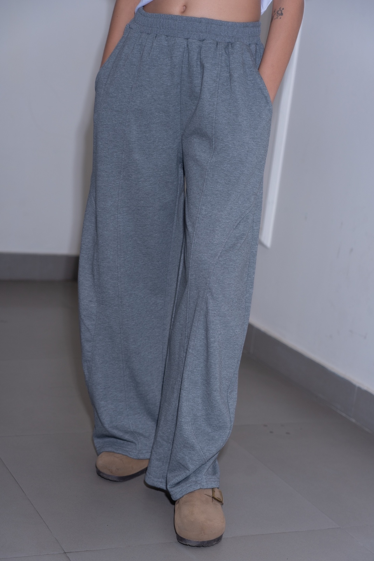 BASEMARK BALLOON SWEATPANTS FOR WOMEN